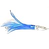Offshore-fishing-lures-3-pack-saltwater-trolling-feather-jigs-fully-rigged-in-assorted-colors