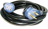 Kosmo Supply 50' 220 Volt 50 Amp Heavy Duty 8/3 Welder Extension Cord MIG TIG Plasma