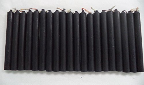 Black Mini Ritual Candles (Set of 20) - Image 2