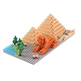 YouCute Micro Blocks,Pyramids, Small Building Block Set, LOZ Nanoblock Compatible