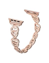 ROGOBAND iWatch Band 1.496 en 1.654 en oro rosa para mujeres