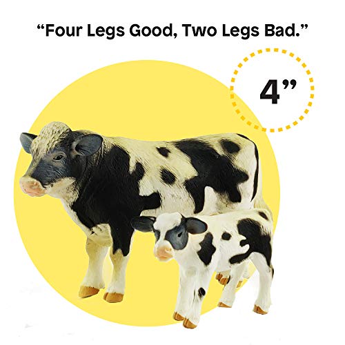 Boley Farm Animal Figurines 15 Piece Playset of Small Realistic