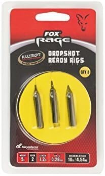 Fox Int Fox Rage Dropshot Ready Rigs Qty 3 5g HS 2