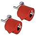 JQK Toilet Paper Holder, 5 Inch 304 Stainless Steel Tissue Paper Dispenser, Brushed Nickel Wall Mount 2 Pack, TPH100-BN-P2