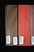 Variety pack of 5 wood scales, 5 INCH, for knife making - gun grps - craft supplies (VP13)