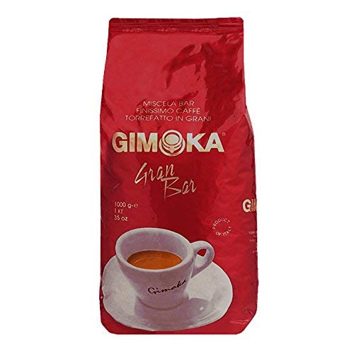 Gimoka Gran Bar Kaffee Ganze Bohnen 8x 1000g (8000g) - Typisch italienisch!
