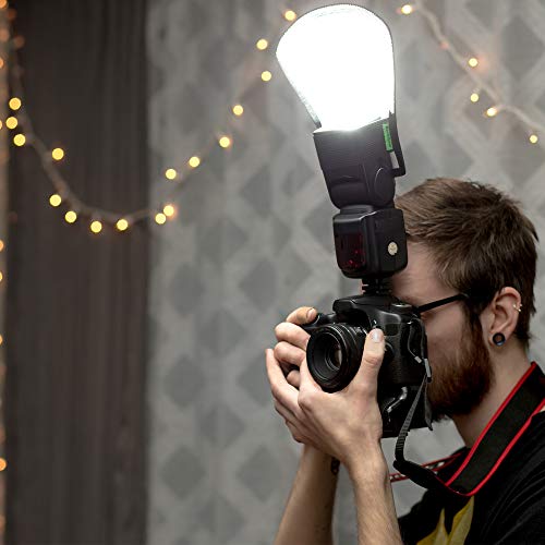 Diffusers Electronics 2 Pack Flash Diffuser Reflector Sony 2Sided