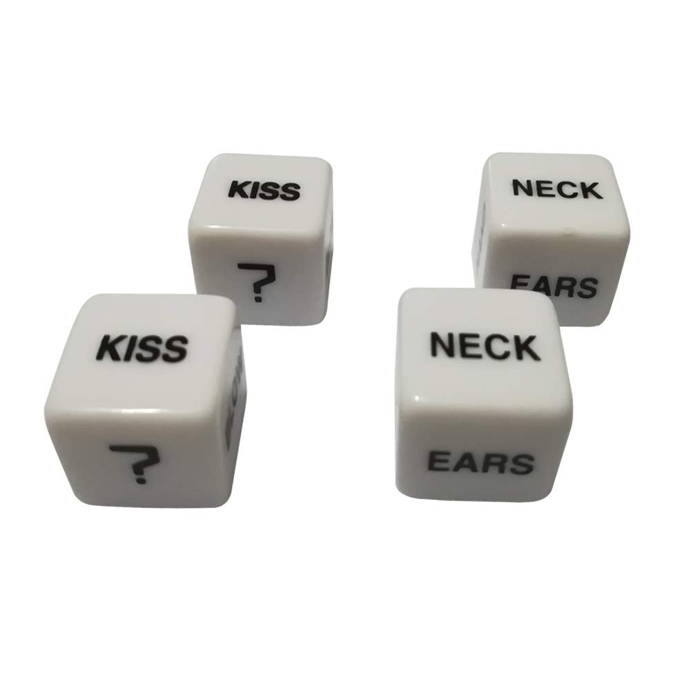 Novelty Game Dice 16mm Dice Set, Fun to use,2 Pair