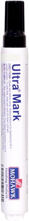 Mohawk Finishing Products Ultra Mark Wood Marker for Paint or Stain (White Melamine (M281-6383))