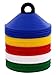 World Sport Multi Color 100 Disc Cone Set with Carrier