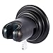 JiePai Vacuum Suction Cup Shower Head Holder,Adhesive Adjustable Suction Handheld Shower Holder Bracket,Removable Wall Mount Head Holder for Bathroom,Oil Rubbed Bronze