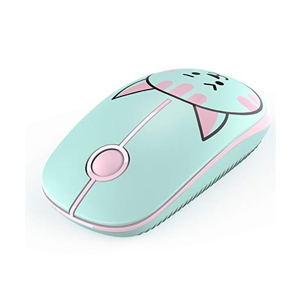 Wireless-Mouse-Jelly-Comb-MS001-24G-Computer-Mice-with-Nano-Receiver-for-PCDesktopLaptop-with-USB-ports-and-WindowsMacLinux-Silent-Smooth-Basic-Design-Cat Wireless Mouse, Jelly Comb MS001 2.4G Computer Mice with Nano Receiver for PC/Desktop/Laptop (with USB ports) and…