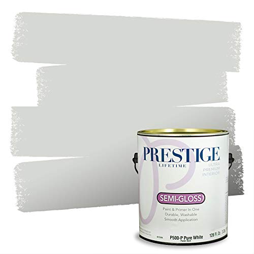 PRESTIGE Paints Interior Paint and Primer In One, 1-Gallon, Semi-Gloss, Compara…
