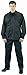 Military BDU Pants, Army Cargo Fatigues (Black, Size Large)