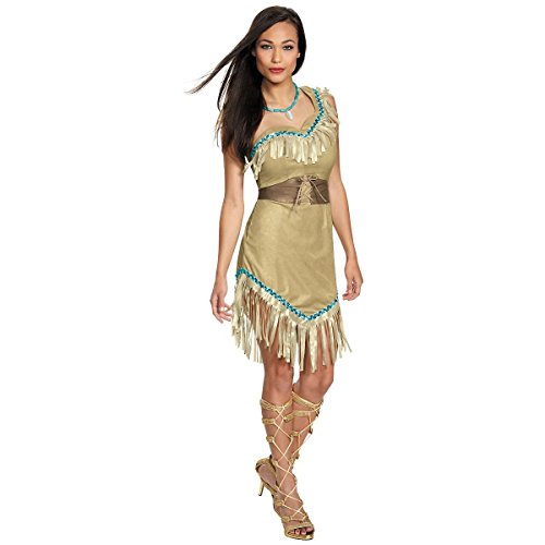 Pocahontas Women's Adult Prestige Indian Dress Costume