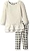 Burt's Bees Baby Baby Girls' Organic Ruffle Thermal Dress & Legging Set