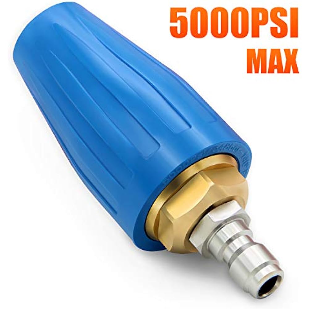 PENSON & CO. 4.0 GPM Turbo Rotary Rotating Nozzle For Pressure Washer 1