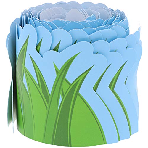 Juvale Scalloped Grass Bulletin Board Border Strips for Classroom (36 ft, 12 Pack) Pricepulse