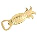 PIXNOR Bottle Opener Set Beer Opener Wedding Favors Opener Pineapple Shape (Golden)