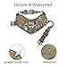 yisibo Tactical Dog Harness Military Working Dog Vest No-Pull Adjustable K9 Service Dog Training Vest with Handle,Camouflage,L