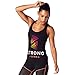 Zumba Strong Racerback Instructor Top, Bold Black