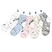 Totoro Friends Women's Socks 5pairs(5color)=1pack Made in Korea, One Size