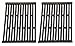 Hongso PCG523 New Porcelain Enameled Grates BBQ Replacement for Weber Genesis Silver A and Spirit 500 Gas Grills, for Weber 7523; aftermarket Replacements