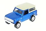 Jada 1973 Ford Bronco Truck, Blue 97051 - 1/32 Scale Diecast Model Toy Car