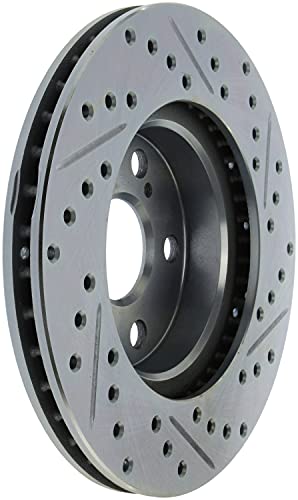 StopTech 227.44135R Select Sport Drilled & Slotted Rotor, Right