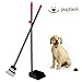 PUPTECK Pet Poop Tray and Rake - Long Handle Pooper Scooper - Clean Response Dog Waste Bin & Rake