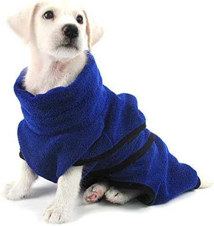 Xdyff 犬 バスローブ ペット お風呂 速乾 タオル ペット タオル 超吸収性 ファイバー バス