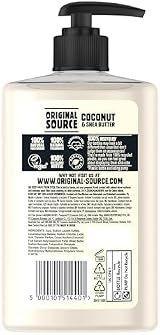 Original Source Coconut & Shea Butter Handwash 6 x 300ml Vegan Antibacterial view 3