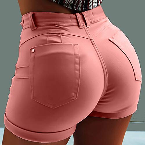 image for pengchengxnmiao-Clearance Denim Hot Shorts for Women Summer High Waist