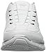 Skechers Sport Women's Elite Class Fashion Sneaker, White/Silver, 11 XW US