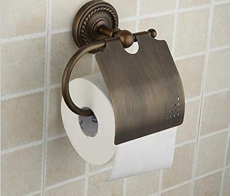 Amazon Co Jp トイレットペーパーホルダーウォールマウントペーパーシェルフトイレットペーパー収納ホルダー ホールダー銅紙ボディケア大陸壁レトロスタイル トイレットペーパーホルダーキッチンタオルハンガーバスルームティッシュボックス ホーム キッチン