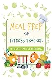 Meal Prep and Fitness Tracker : Keto Diet Plan for Beginners: 120 Days Challenge for Food Journal | by Melody Poole