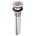 DECOLAV 9295-CP Decorative Grid Drain with Overflow, Chrome Polished