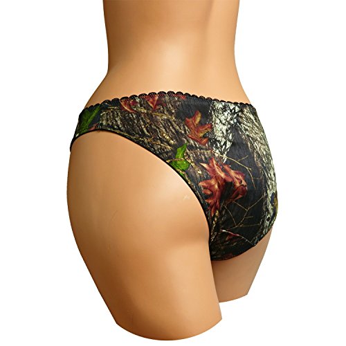 Weber Camo Bikini Pantie w/Pink Bow