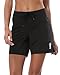 ALove Women's Stretch Boardshort Swim Shorts Beach Bottoms Black XXL