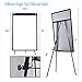 Stand White Board 36 x 24 Magnetic Dry Erase Board Height Adjustable Tripod Easel Board Portable Flipchart Board, 3' x 2' Standing Whiteboard for Classroom Homeschool Office