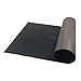 RESILIA - V-Groove Professional Vinyl Utility Runner – Black, 27 Inches Wide X 12 Feet Long, Heavy Duty Floor Runner, Made in The USA