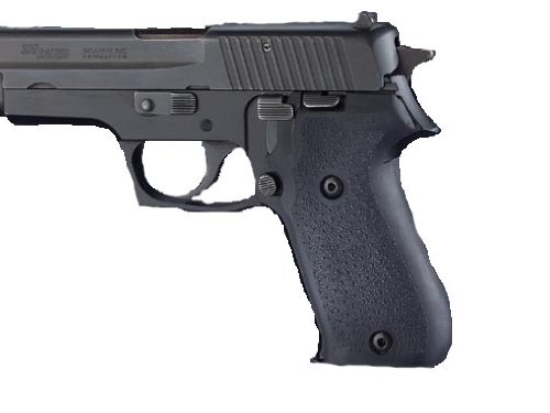 Hogue Rubber Grip Sig Sauer P220 American Rubber - No Finger Grooves