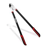 GARTOL 29 Inch Bypass Loppers Heavy Duty Garden Branch Cutter, 2 inch Cutting Capacity Anvil Hand Pruner, with 22-Inch Ergonomically Designed Non-Slip Handles
