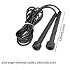 Skipping-Rope-Adult-Fitness-for-Men-Women-Speed-Jumping-Rope-Comfortable-Handle-For-Fat-Loss-Burning-Exercise-Best-For-Home-Gym-Workout-Equipment-BlackBlack Skipping Rope Smart Speed Jump Rope for Adult Fitness Exercise Lightweight Adjustable Home Gym Workout Equipment Jumping…