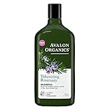 Avalon Organics Rosemary Volumizing Shampoo, 11-Ounce Bottle (Pack of 2)