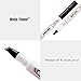 Eyebrow Tattoo Pen,Microblading Eyebrow Pen Microblade Eyebrow Pencil Waterproof & Smudge-Proof With Four Micro-Fork Tips Applicator for Daily Natural Eye Makeup (02# Auburn/Soft Brown)