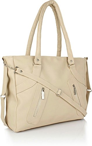 glory fashion women's handbag (beige,bags beautys)