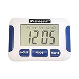 Nument 5 times Alarm style Timer with Clock for study Work efficiency medicine remind and nursing baby