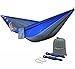 WoneNice Camping Hammock - Lightweight Portable Nylon Hammock, Best Parachute Hammock with 2 x Hanging Straps for Backpacking, Camping, Hiking, Travel, Beach, Yard and Garden