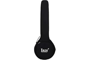 kowaku Banjo Gig Bag Banjo Tote Bag, Hard Case, Waterproof Portable String Banjo Bags, Electric Guitar Gig Bag Backpack for O